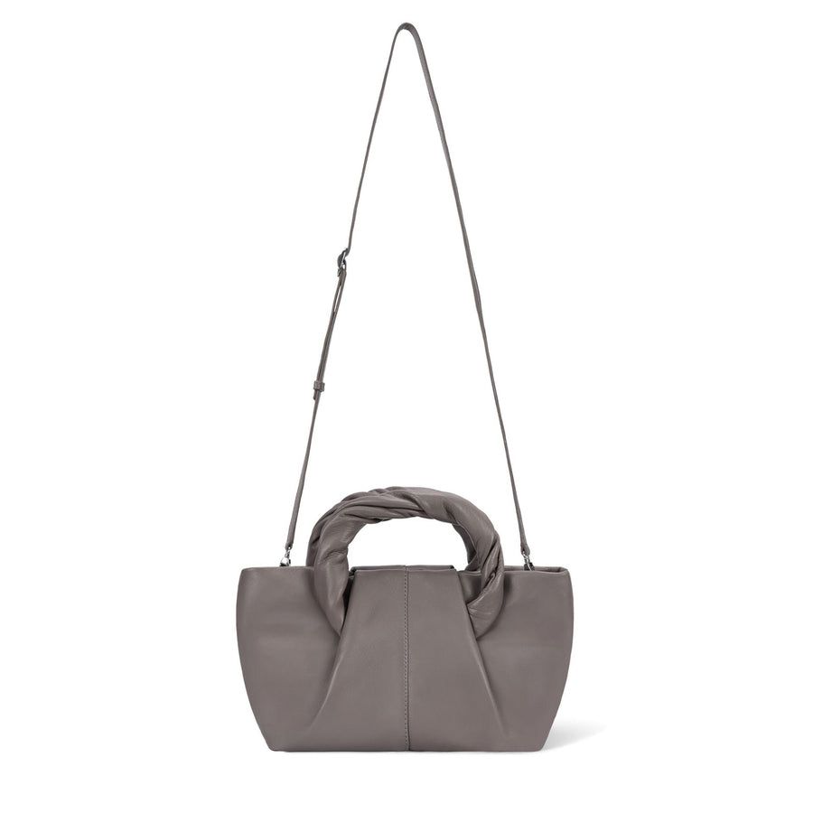 Oryany Cozy Satchel Medium Crossbody Handbags Warm Gray 