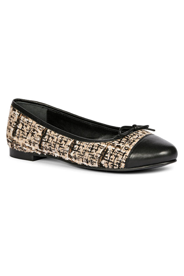 Saint G - Zinnia Flat Ballerinas Footwear - Beige