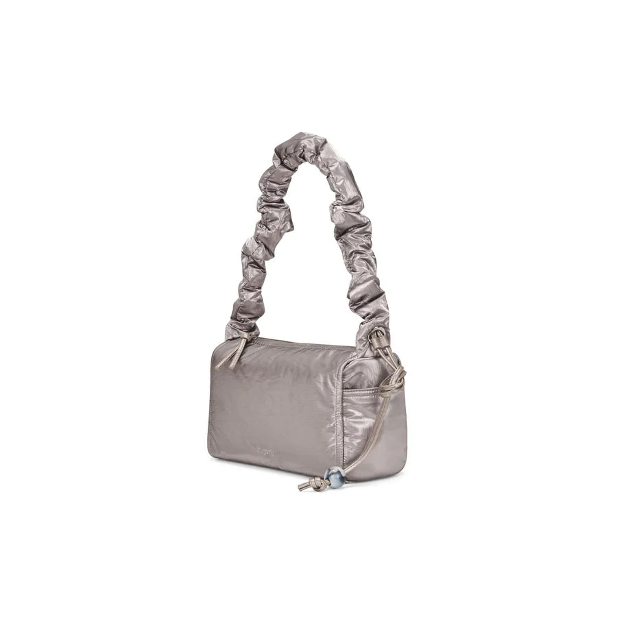 Oryany Scrunch Shoulder Handbags Pewter 