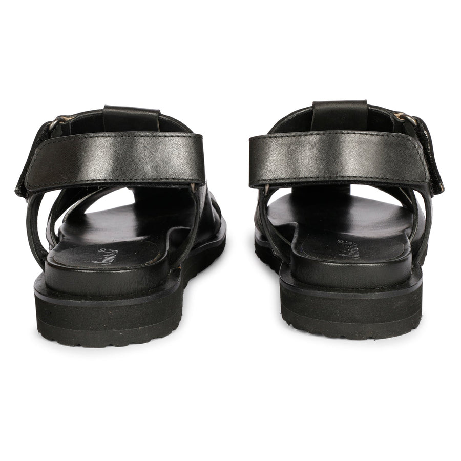 Saint G Neive Flat Sandals Footwear Black 