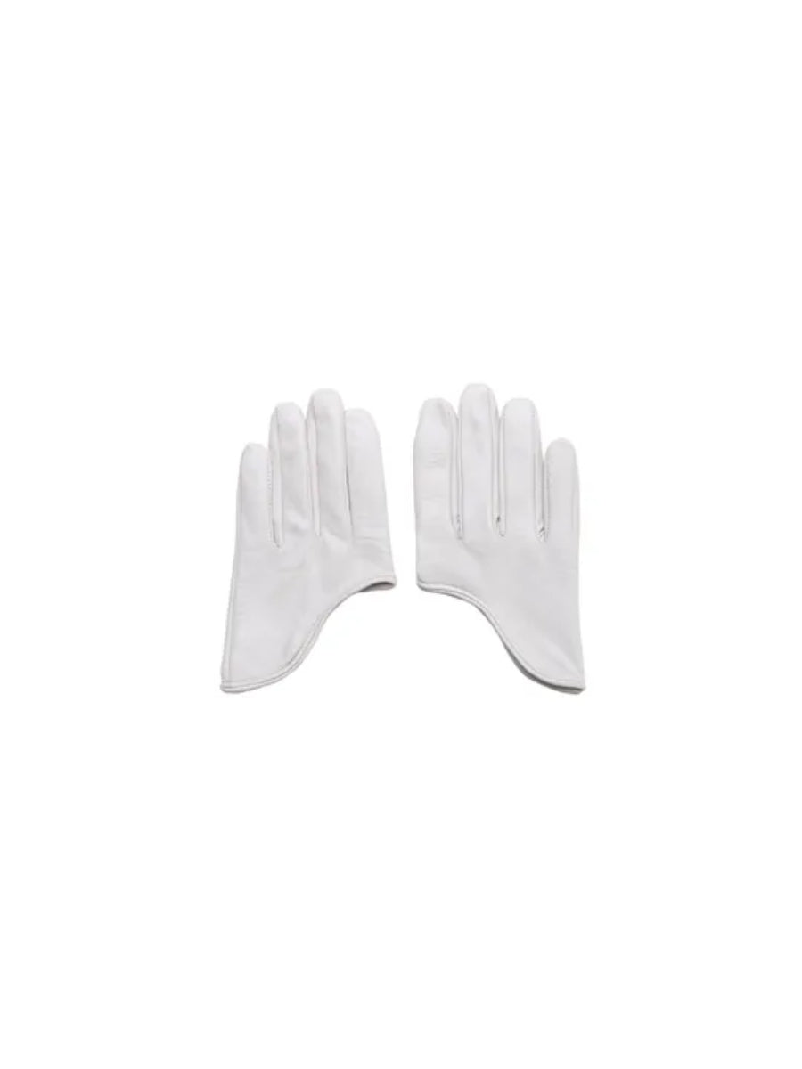 Cream Marseille Leather Gloves