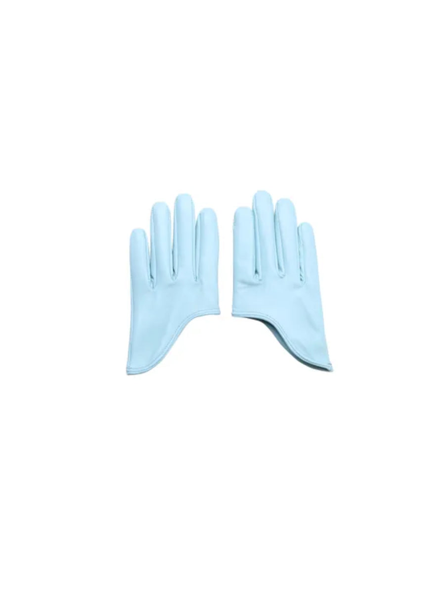 Baby Blue Marseille Leather Gloves