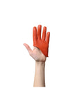 Orange Marseille Leather Gloves