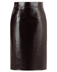 Faux Leather Pencil Skirt