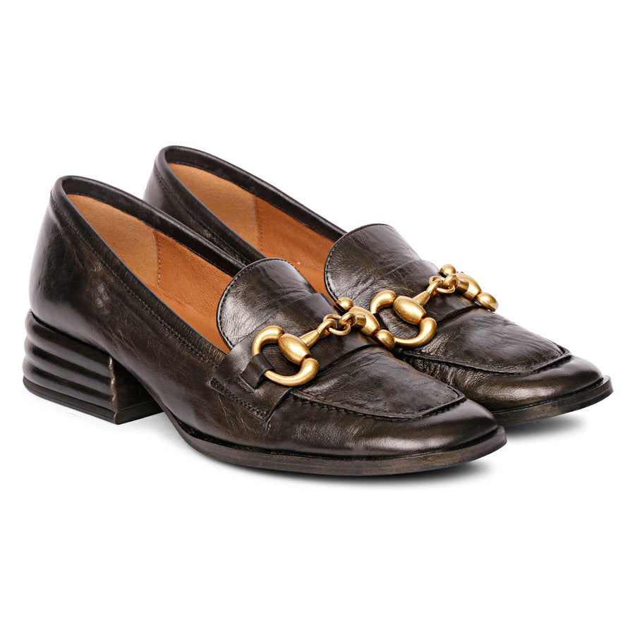 Saint G Jacqueline Flat Loafers Black 