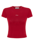 Slim Fit Burgundy T Shirt  - Porterist 1