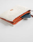 Nicole Bag - Orange Shearling | Porterist