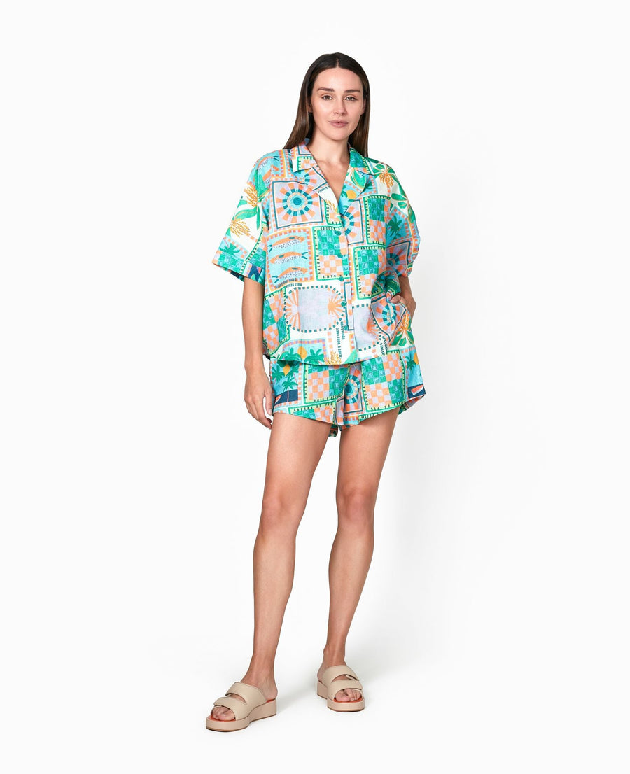 Walnut Melbourne Tropez Top Apparel Copacabana 