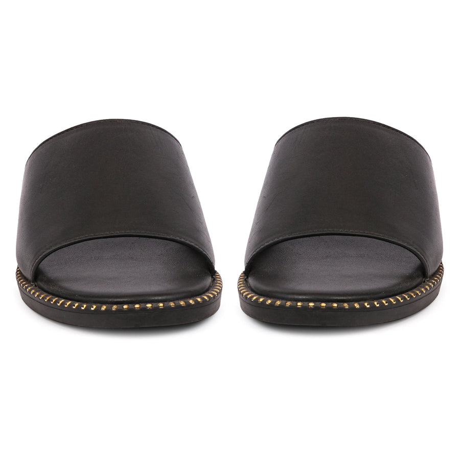 Vivi Blu Kalina Flats Footwear Black 