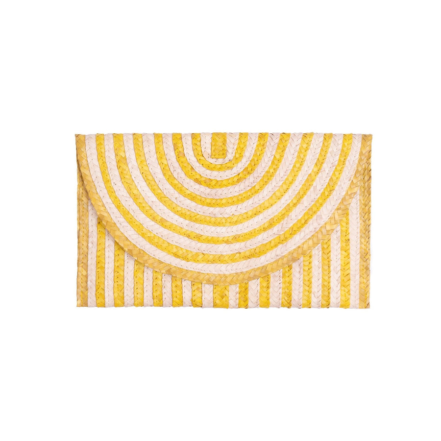 Jelavu Brooke Small Clutch Handbags Cream Yellow 