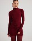 Tami Dress Burgundy