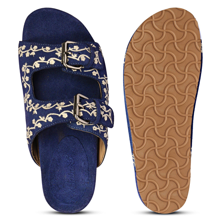 Future Brands Group Blue Angela Flat Sanda  - Porterist 4