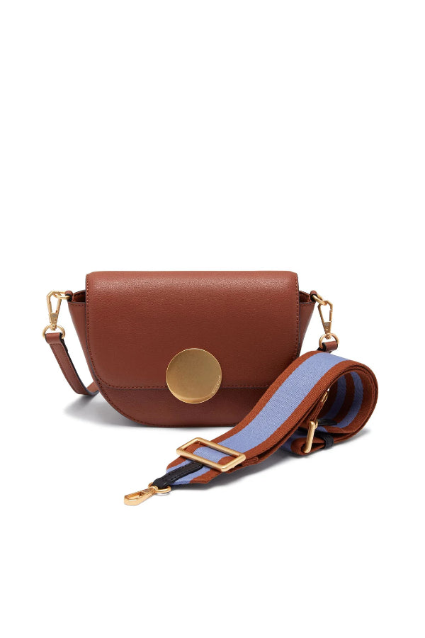 Oryany - Lottie Saddle Crossbody Small Handbags - Toffee Tan