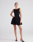 Holly Lolly Alena Dress Black  - Porterist 1