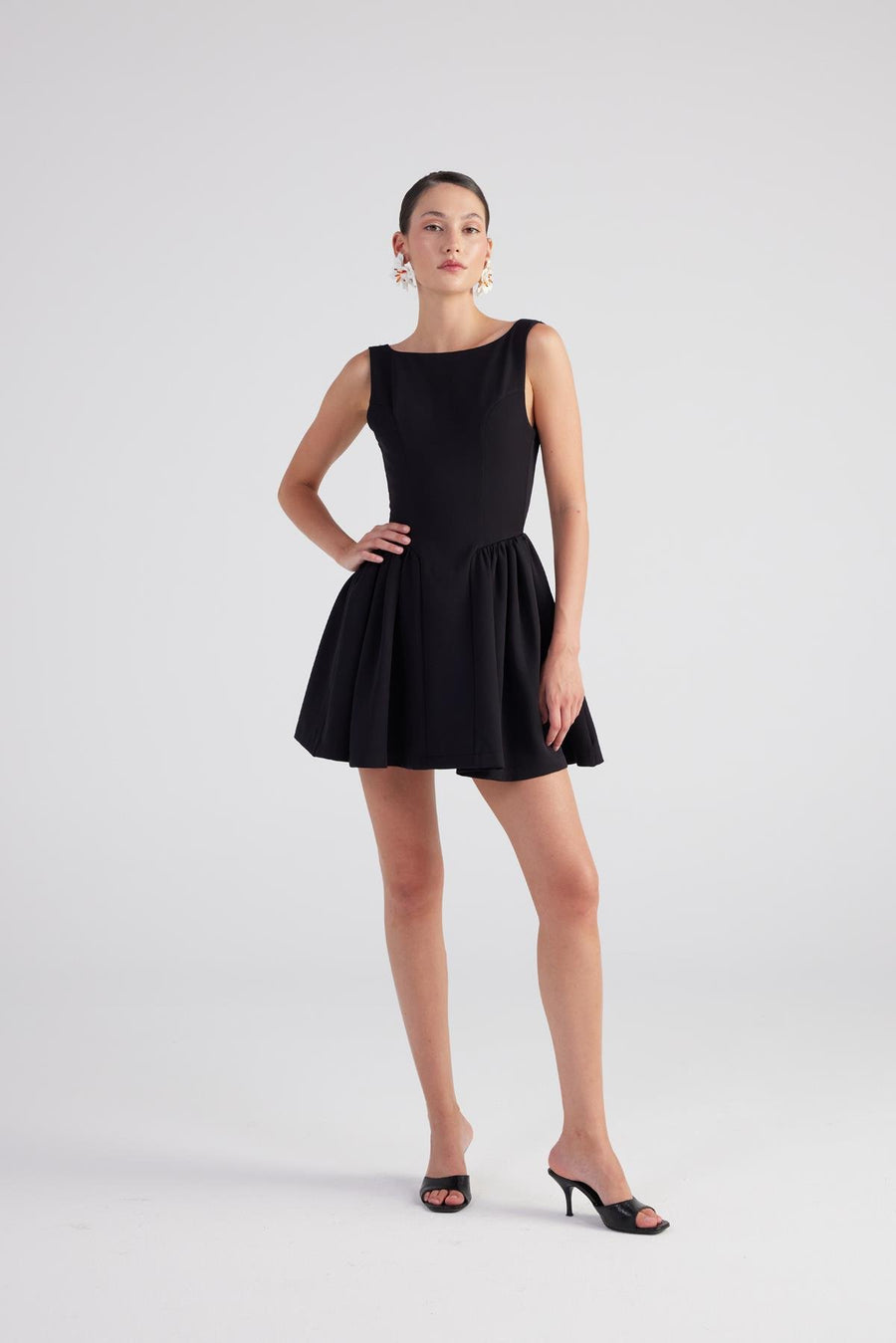 Holly Lolly Alena Dress Black  - Porterist 1