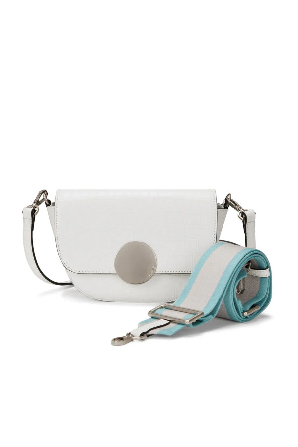 Oryany - Lottie Croco Crossbody Small Handbags - Off White