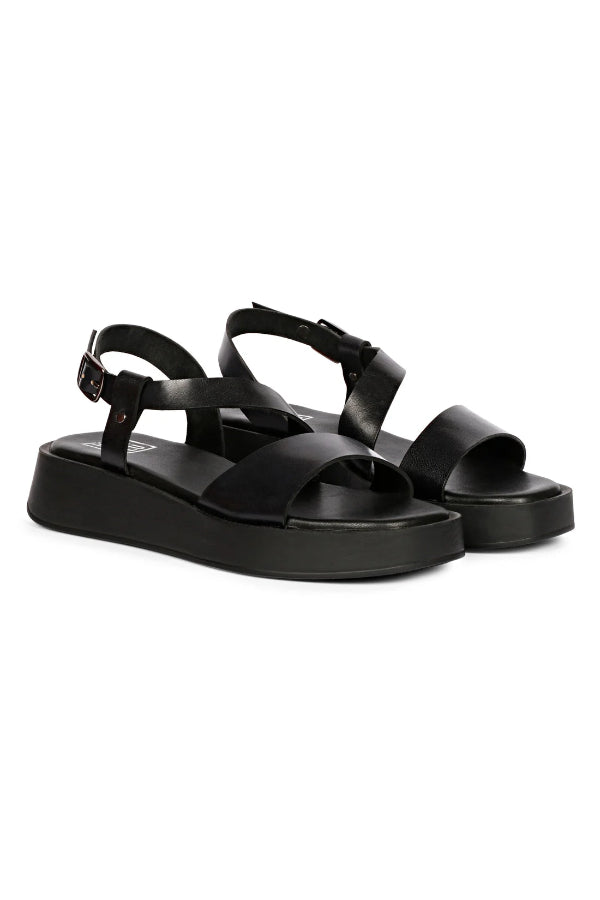 Vivi Blu - Nasrin Wedges Footwear - Black