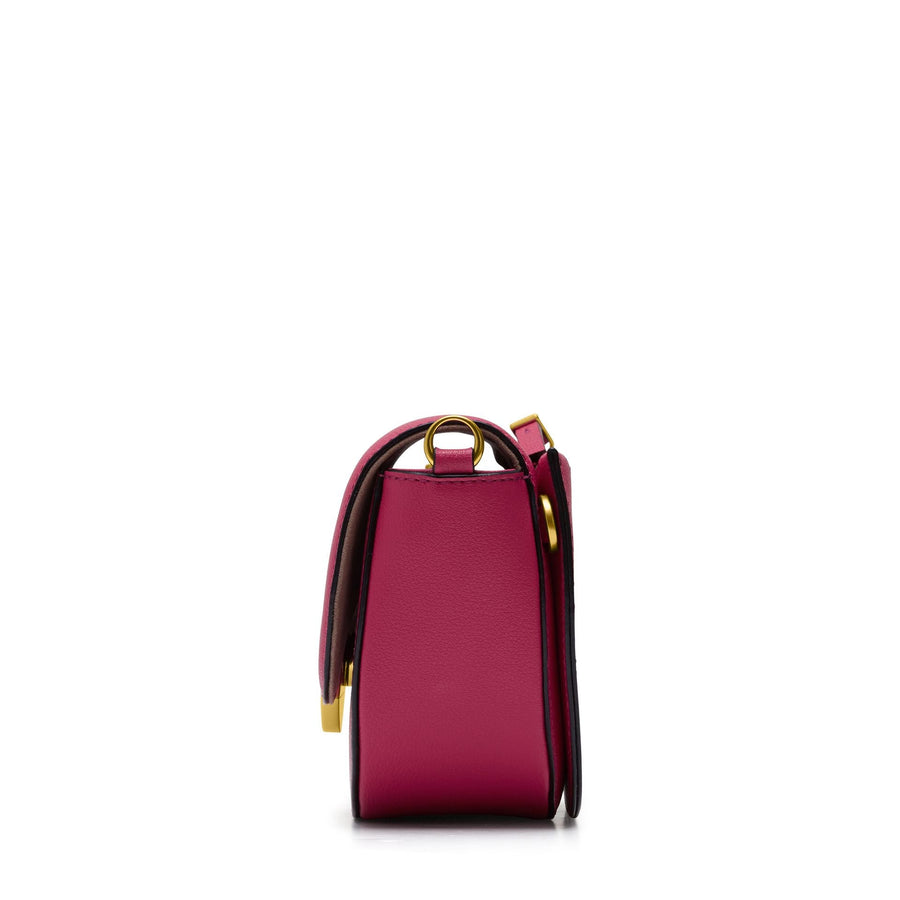 Oryany Lottie Saddle Crossbody Small Handbags Raspberry 