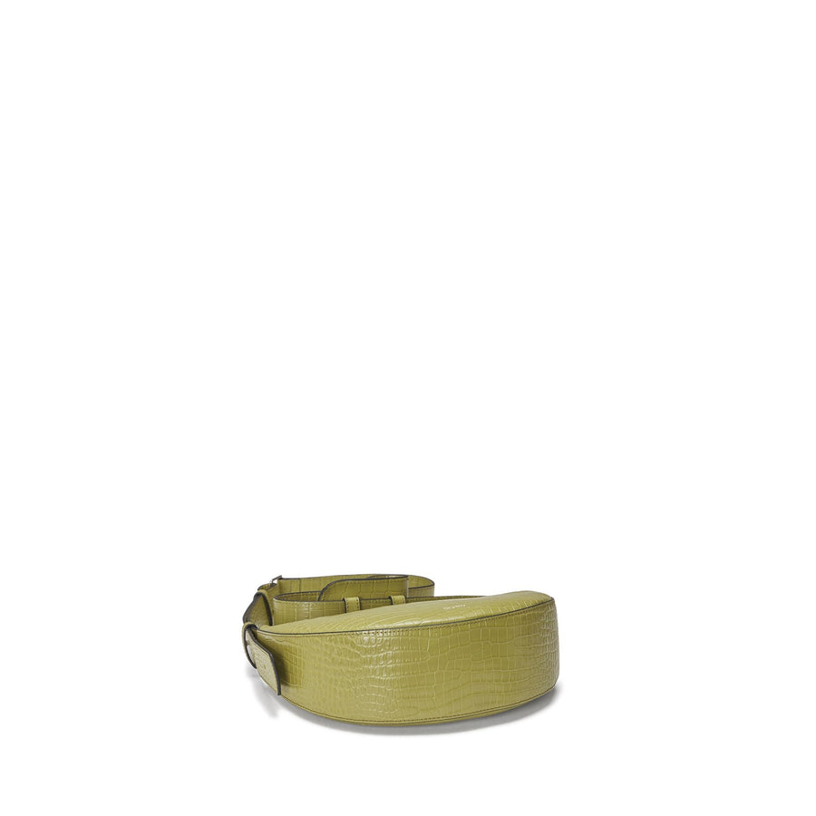 Oryany Rookie Croco Crossbody Medium Handbags Leaf Olive 