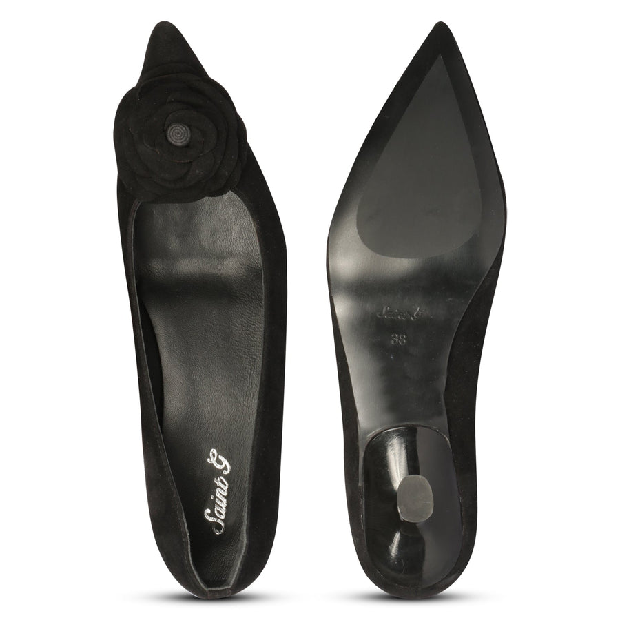 Saint G Lico Kitten Heels Footwear Black 