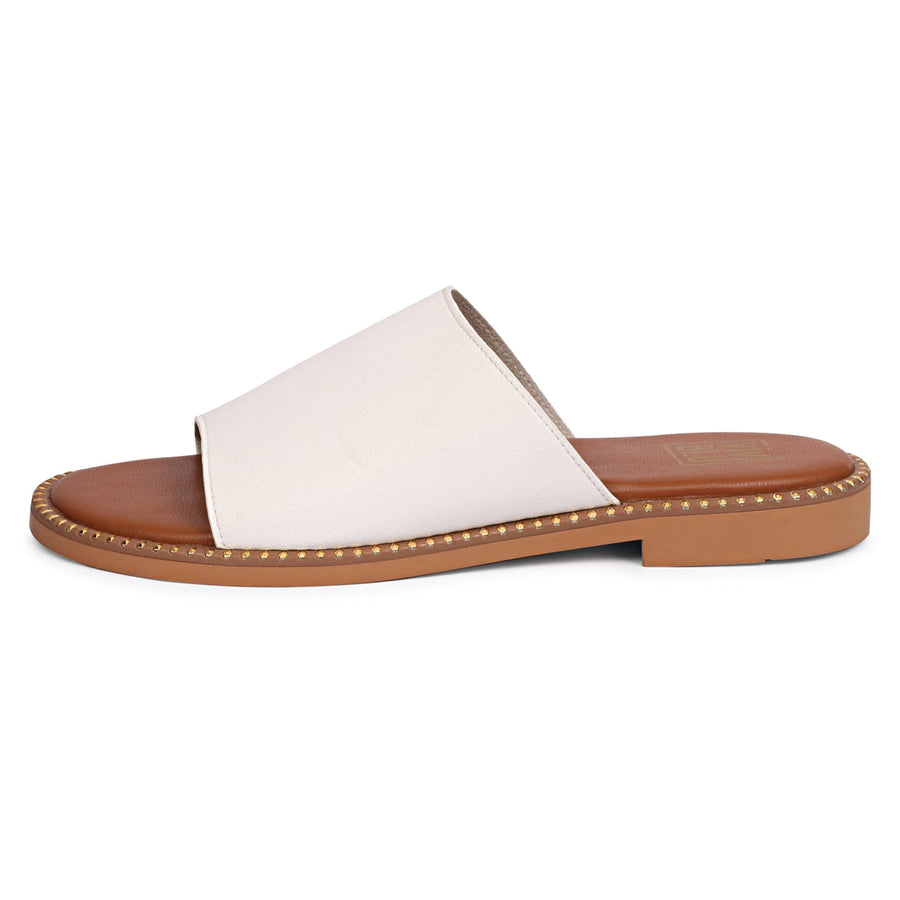 Vivi Blu Kalina Flats Footwear White 