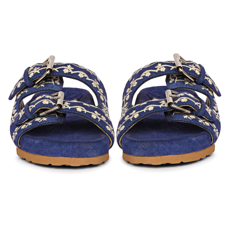 Future Brands Group Blue Angela Flat Sanda  - Porterist 5
