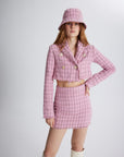 Tweed Skirt Pink  - Porterist 8