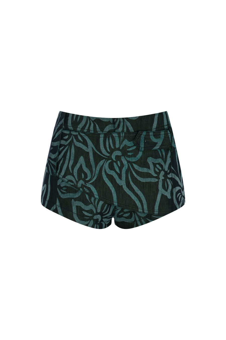 Blazin Mini Short In Green | Porterist