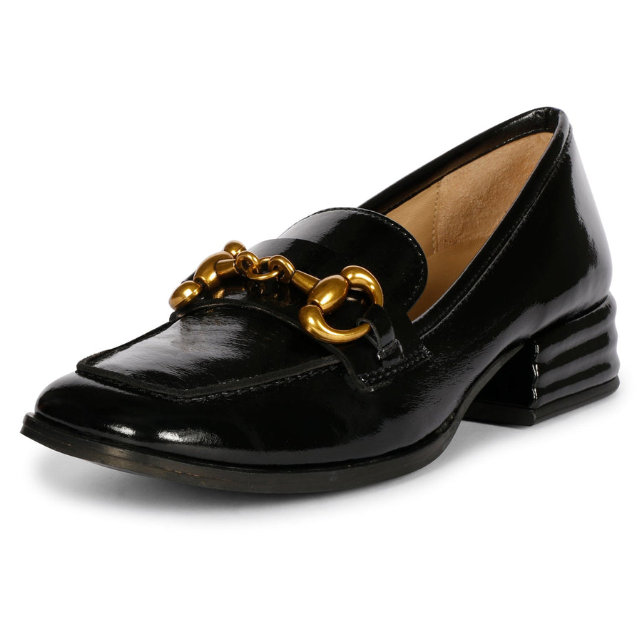 Saint G Jackie Classic Black Loafers Black 