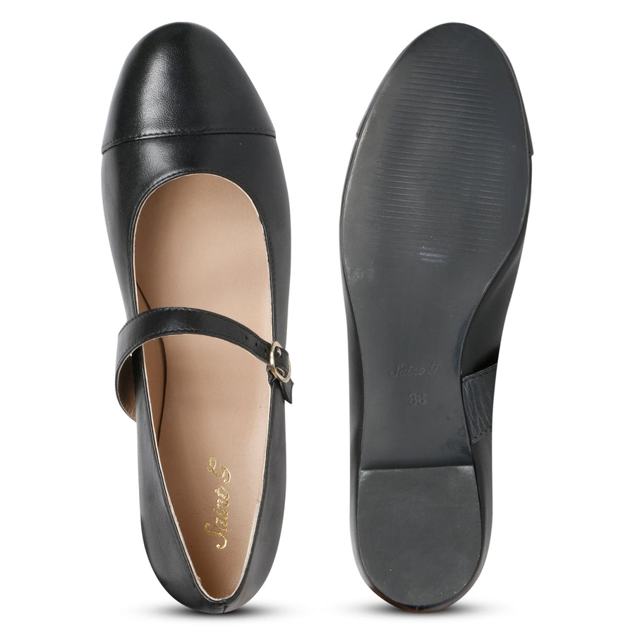 Saint G Garlen Flat Ballerinas Footwear Black 