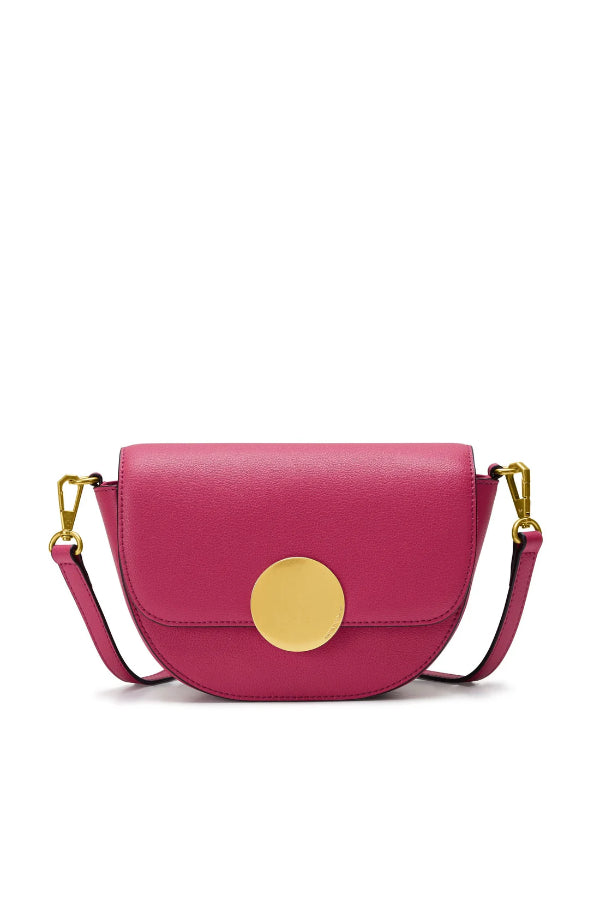 Oryany - Lottie Saddle Crossbody Small Handbags - Raspberry