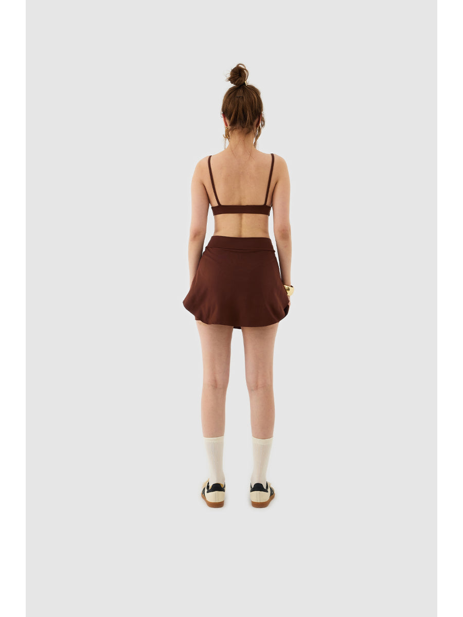 Cocoa Tennis Skirt   - Porterist 4