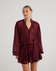 Vanesa Dress Burgundy