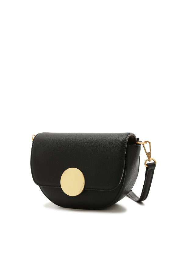 Oryany - Lottie Saddle Crossbody Small Handbags - Black