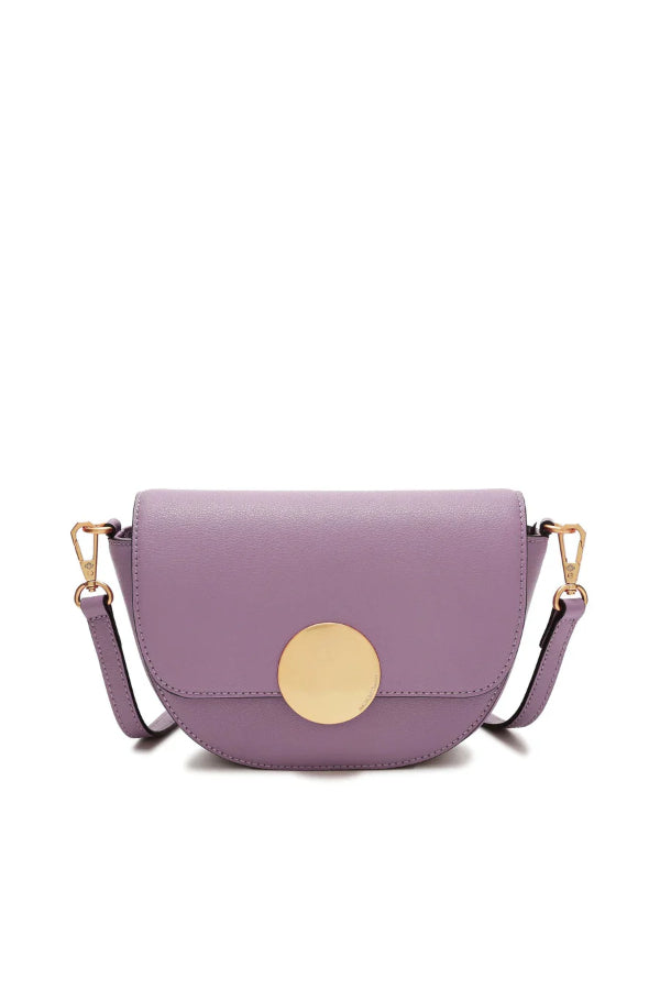 Oryany - Lottie Saddle Crossbody Small Handbags - Dusty Mauve