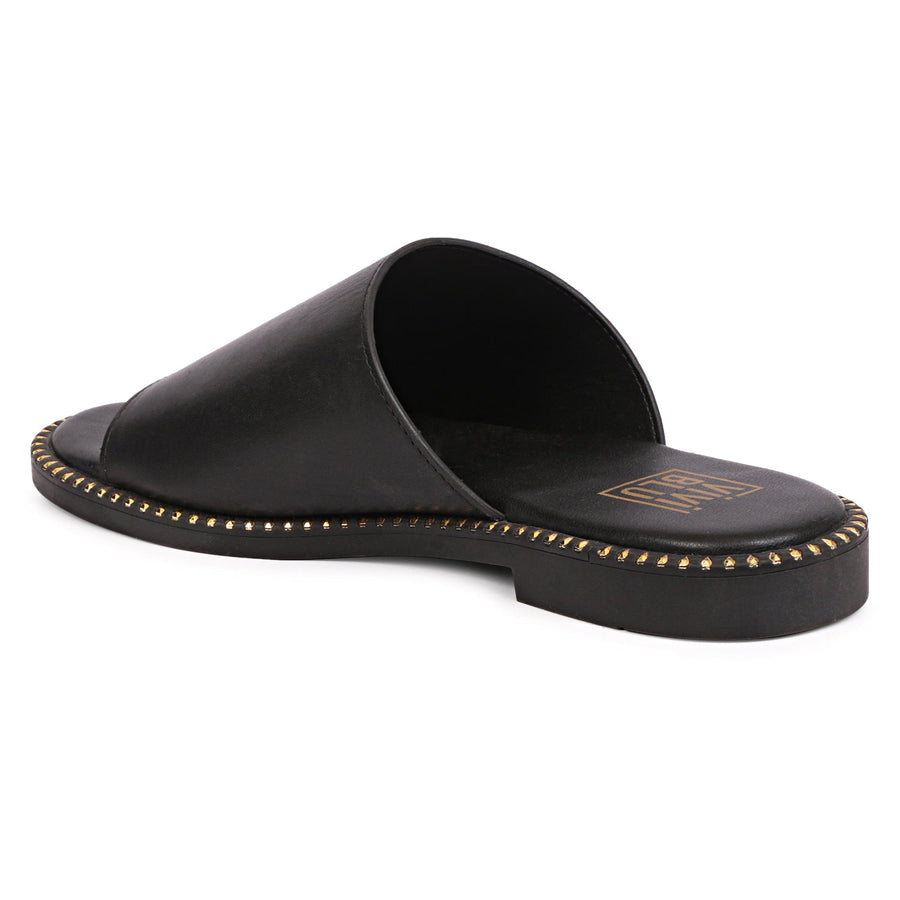 Vivi Blu Kalina Flats Footwear Black 