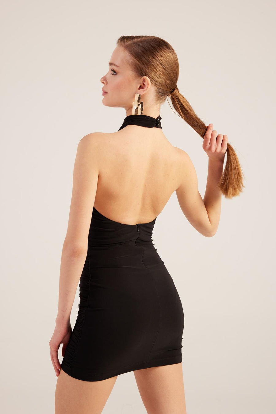 Perla Dress Black - Porterist 4