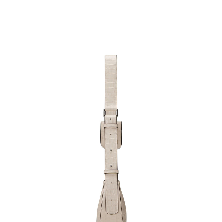Oryany Rookie Croco Crossbody Medium Handbags Cream 