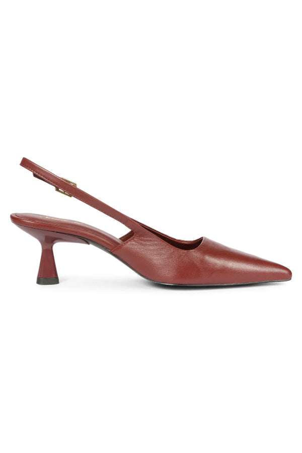 Saint G - Cynara Kitten Heels Footwear - Merlot