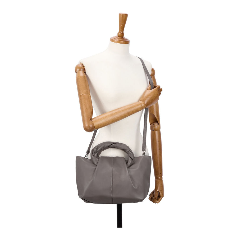 Oryany Cozy Satchel Medium Crossbody Handbags Warm Gray 