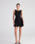 Holly Lolly Alena Dress Black  - Porterist 4