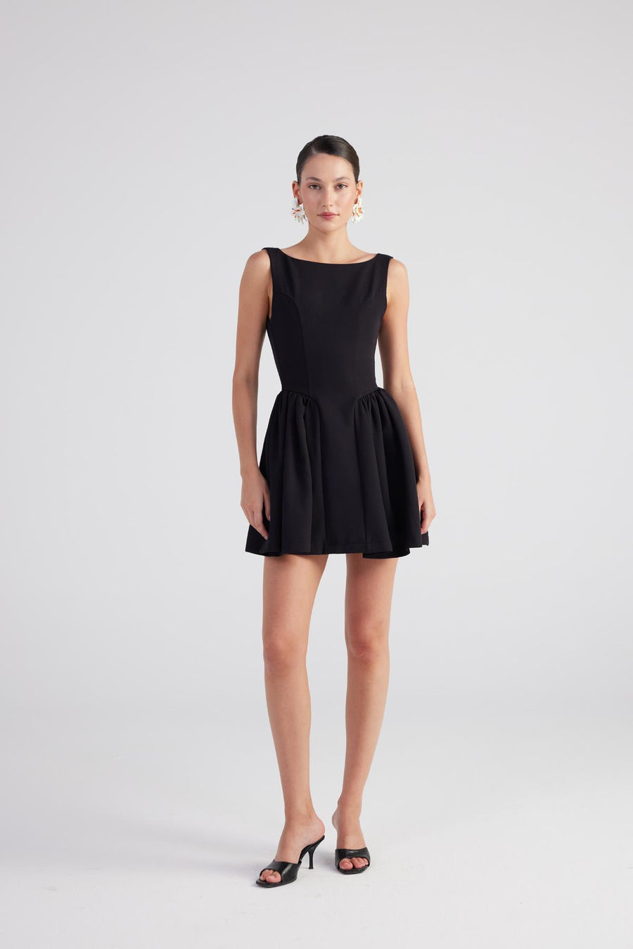 Holly Lolly Alena Dress Black  - Porterist 4