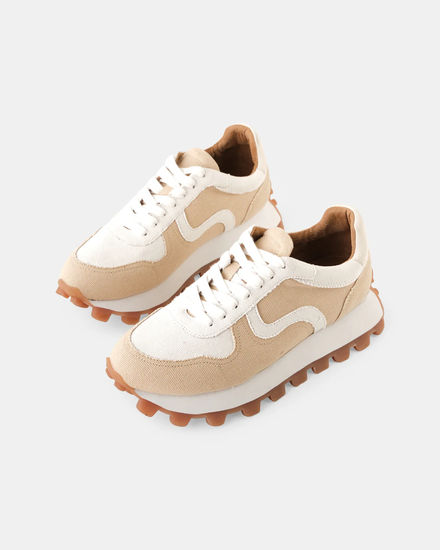 Walnut Melbourne Lourdes Sneakers Footwear Beige 