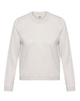 Tanya - Ecru Round Neck Sweater - Porterist 2