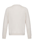 Tanya - Ecru Round Neck Sweater - Porterist 4