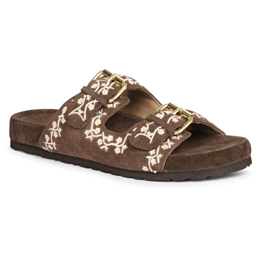 Future Brands Group Brown Angela Flat Sanda  - Porterist 8