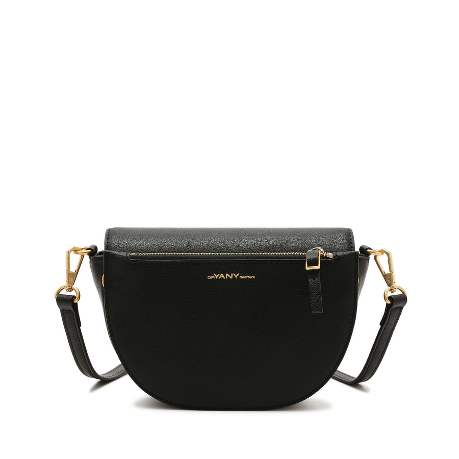 Oryany Lottie Saddle Crossbody Small Handbags Black 