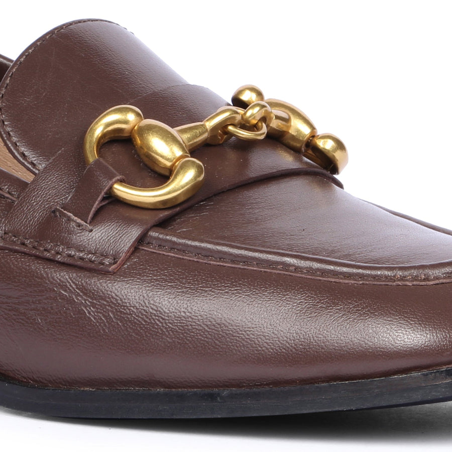 Saint G Abelia Loafers Coffee 