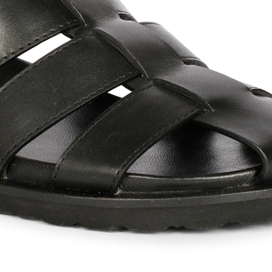 Saint G Neive Flat Sandals Footwear Black 
