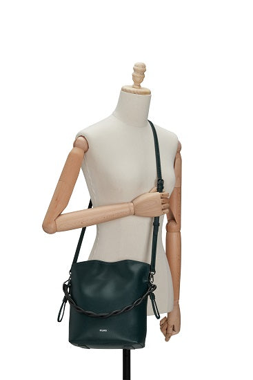 Oryany Madeleine Bucket Medium Crossbody Handbags Deep Green 